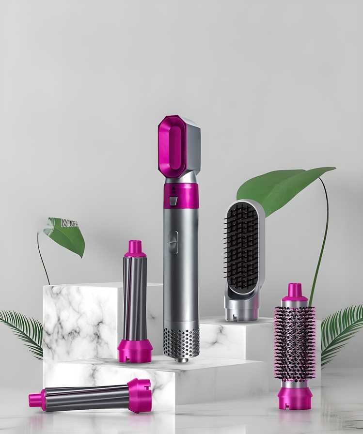 Get Salon-Style Hair at Home with the 5-in-1 Hair Dryer & Styling Tool