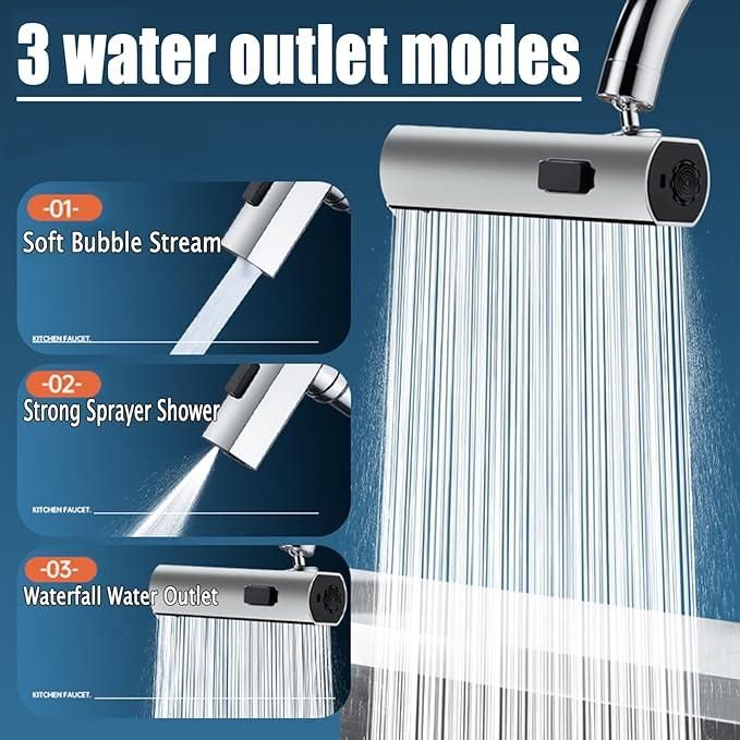 3 in 1 -360° Kitchen Faucet