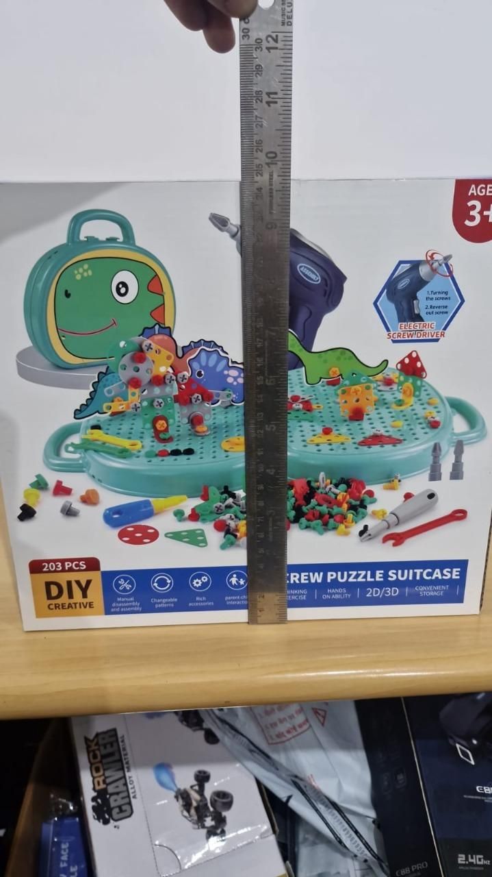 3D Drill - Screw Puzzle Box