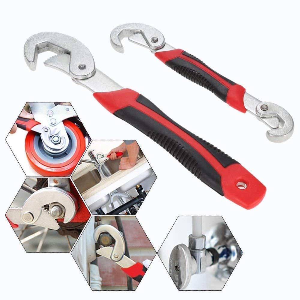 Multi Function Wrench Spanner Set Tools (Pack of 2)