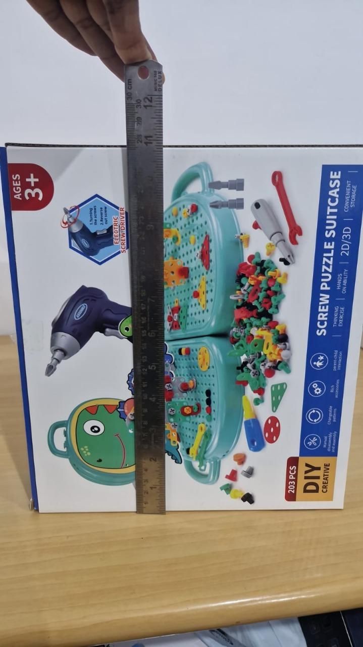 3D Drill - Screw Puzzle Box