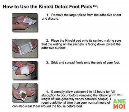 Herbal Detox Foot Patches (Pack of 10 Pads) BUY 1 GET 1 FREE