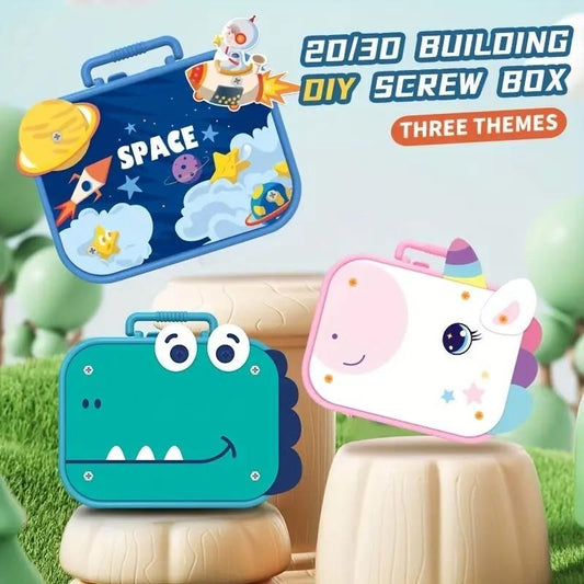 3D Drill - Screw Puzzle Box