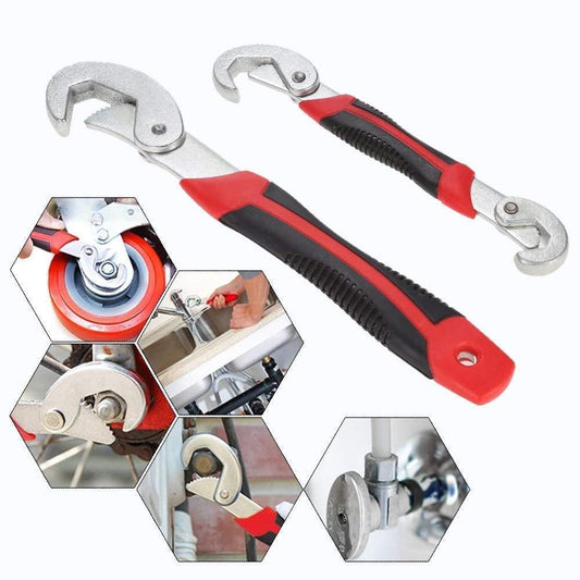 Multi Function Wrench Spanner Set Tools (Pack of 2)