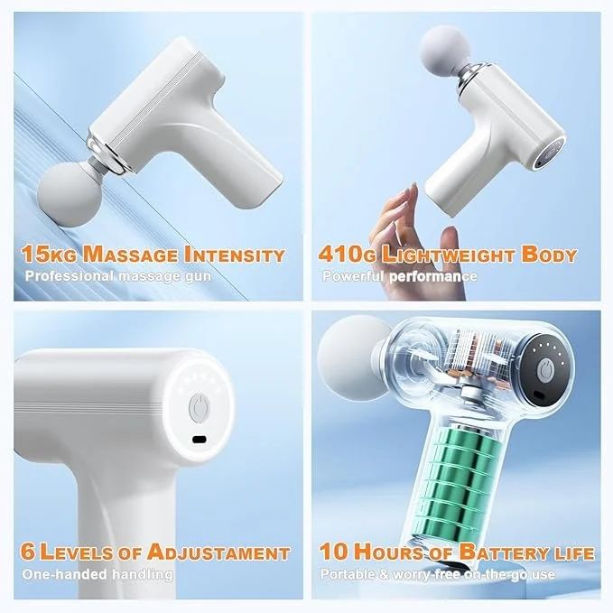 Massage Gun for Back Leg & Full Body